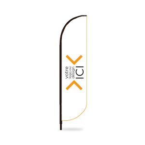 Drapeaux plume - Rond